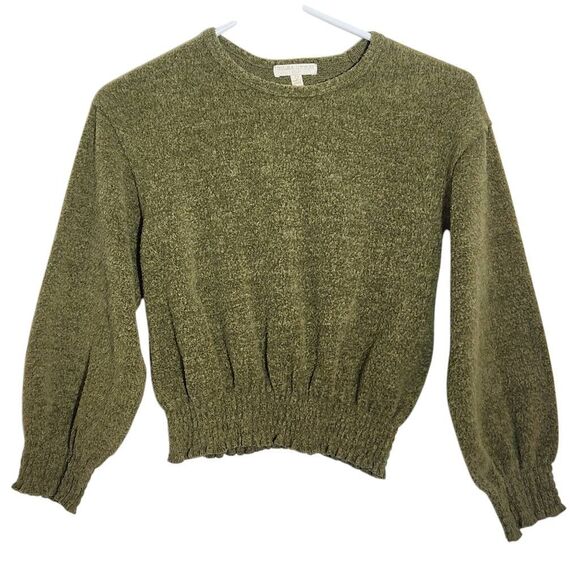 Chelsea & Violet Green Sweater Size Medium Green Girl's Pullover - Picture 1 of 10